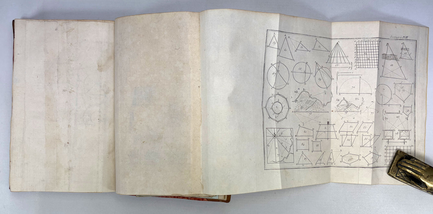 Cours de Mathematiques, a l'Usage des Gardes du Pavillon et de la Marine, Bezout, 1768-1789