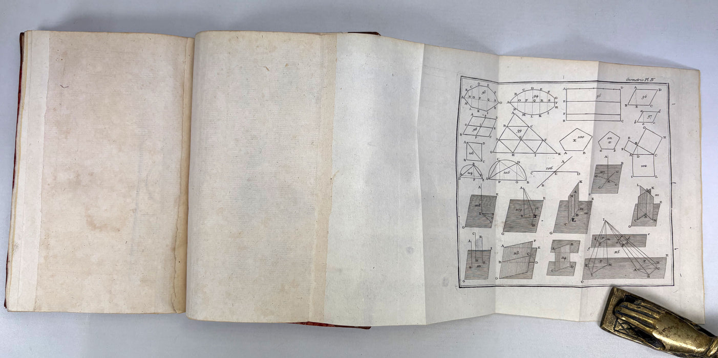 Cours de Mathematiques, a l'Usage des Gardes du Pavillon et de la Marine, Bezout, 1768-1789