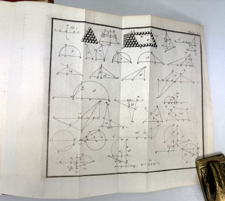 Cours de Mathematiques, a l'Usage des Gardes du Pavillon et de la Marine, Bezout, 1768-1789
