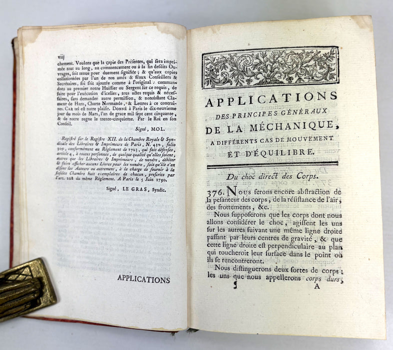 Cours de Mathematiques, a l'Usage des Gardes du Pavillon et de la Marine, Bezout, 1768-1789