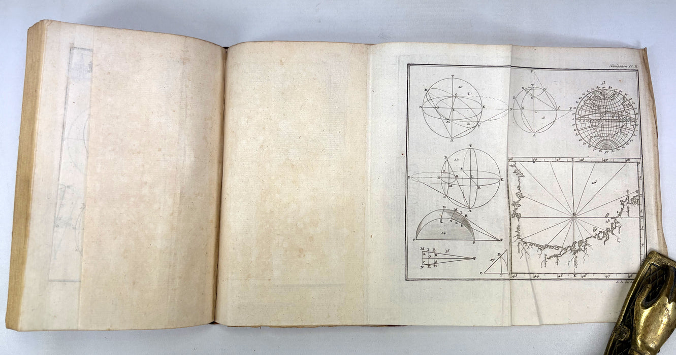 Cours de Mathematiques, a l'Usage des Gardes du Pavillon et de la Marine, Bezout, 1768-1789