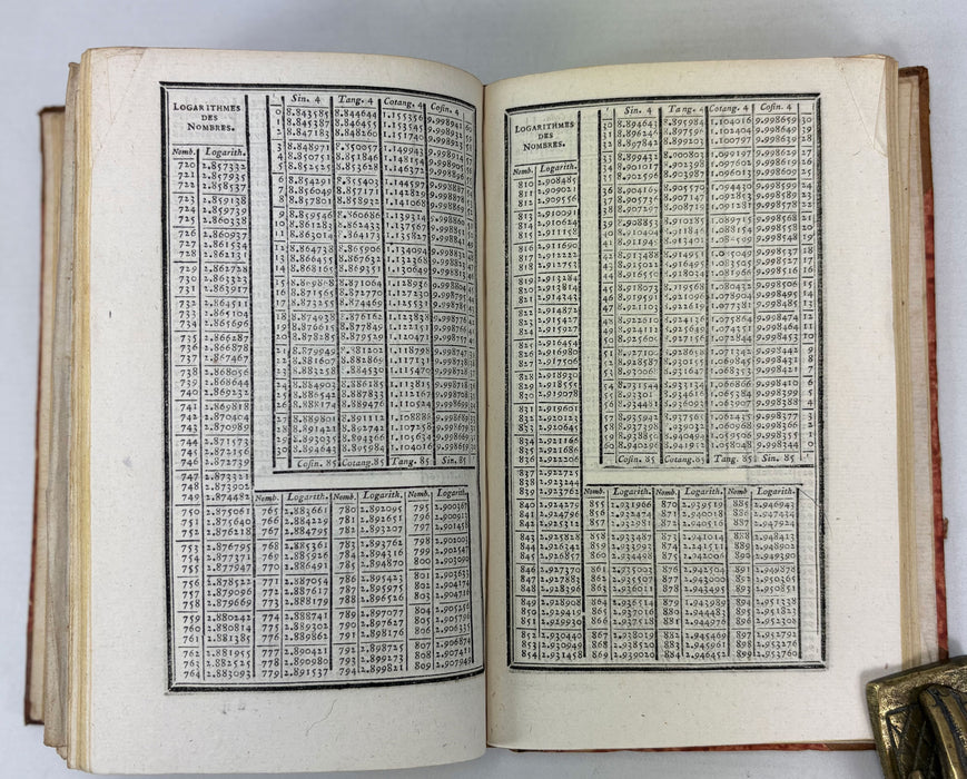Cours de Mathematiques, a l'Usage des Gardes du Pavillon et de la Marine, Bezout, 1768-1789