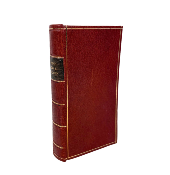 Custom-bound Sammelband of Poetry by James Beattie, Thomas Gray and Oliver Goldsmith, 1805-1812, Suttaby and others