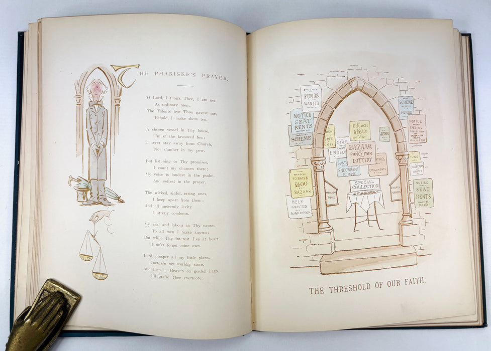 Cynicus (Martin Anderson); The Satires of Cynicus, 1890, Signed and numbered First edition, edition-de-luxe.