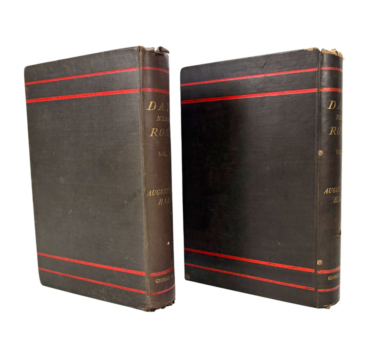 Days Near Rome, Augustus J.C. Hare, in Two Volumes, 1884