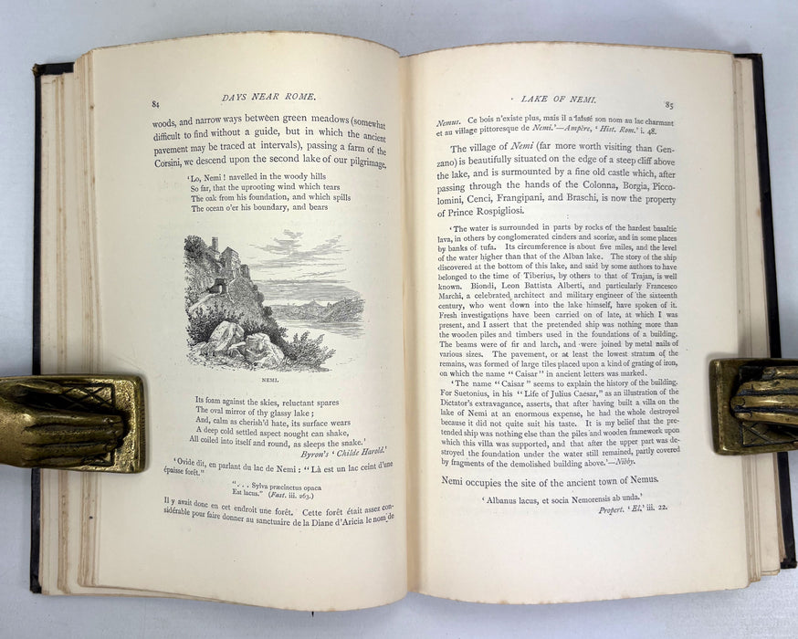 Days Near Rome, Augustus J.C. Hare, in Two Volumes, 1884
