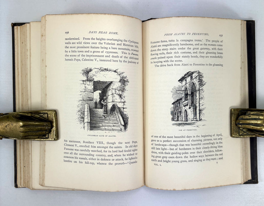 Days Near Rome, Augustus J.C. Hare, in Two Volumes, 1884