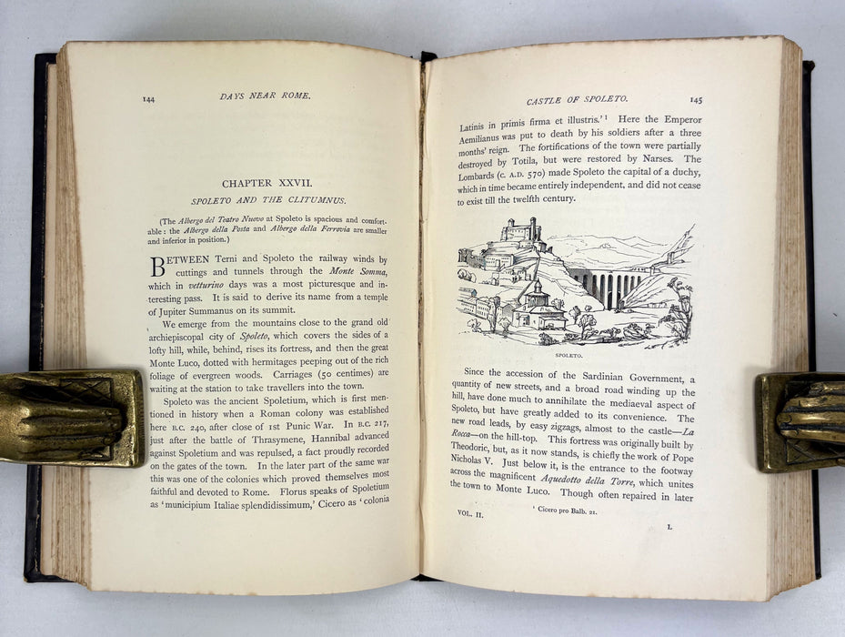 Days Near Rome, Augustus J.C. Hare, in Two Volumes, 1884
