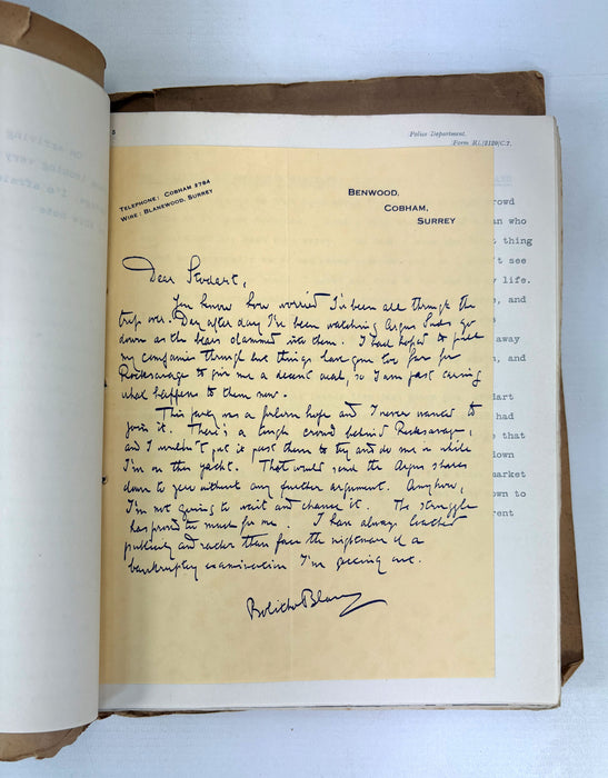 Dennis Wheatley; Murder Off Miami; 1936 first edition dossier, 1979 facsimile, and 1986 book publication