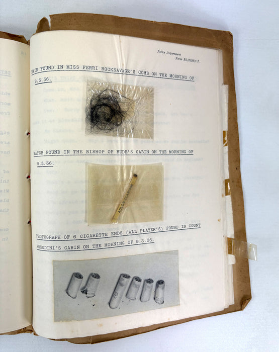 Dennis Wheatley; Murder Off Miami; 1936 first edition dossier, 1979 facsimile, and 1986 book publication