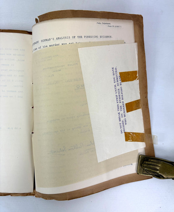 Dennis Wheatley; Murder Off Miami; 1936 first edition dossier, 1979 facsimile, and 1986 book publication