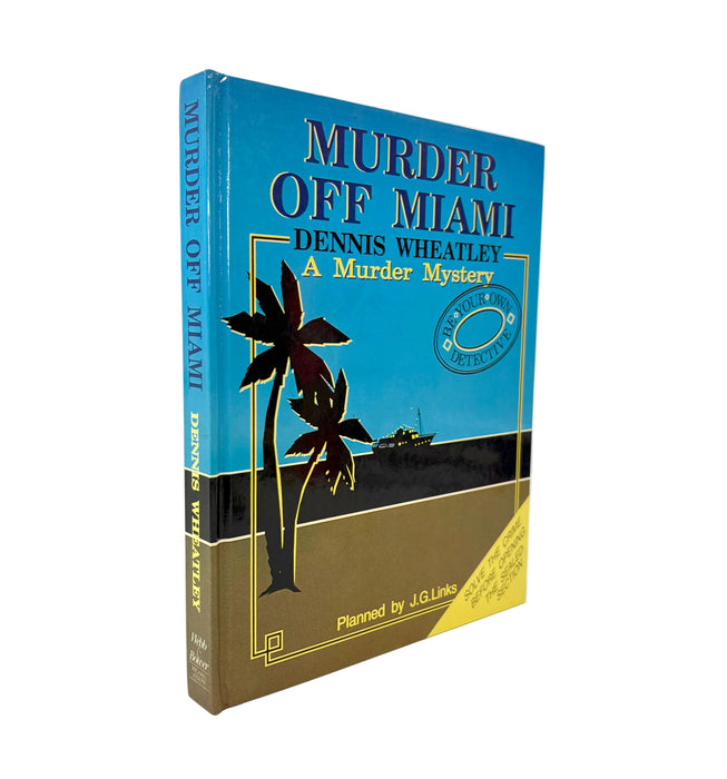 Dennis Wheatley; Murder Off Miami; 1936 first edition dossier, 1979 facsimile, and 1986 book publication