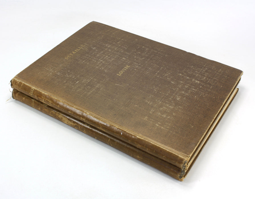 Detaille by Marius Vachon, 2 Volume Set complete, 1898