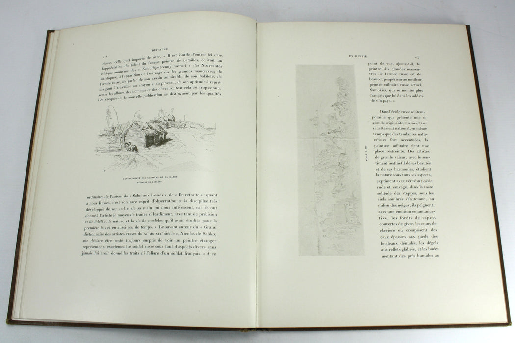 Detaille by Marius Vachon, 2 Volume Set complete, 1898