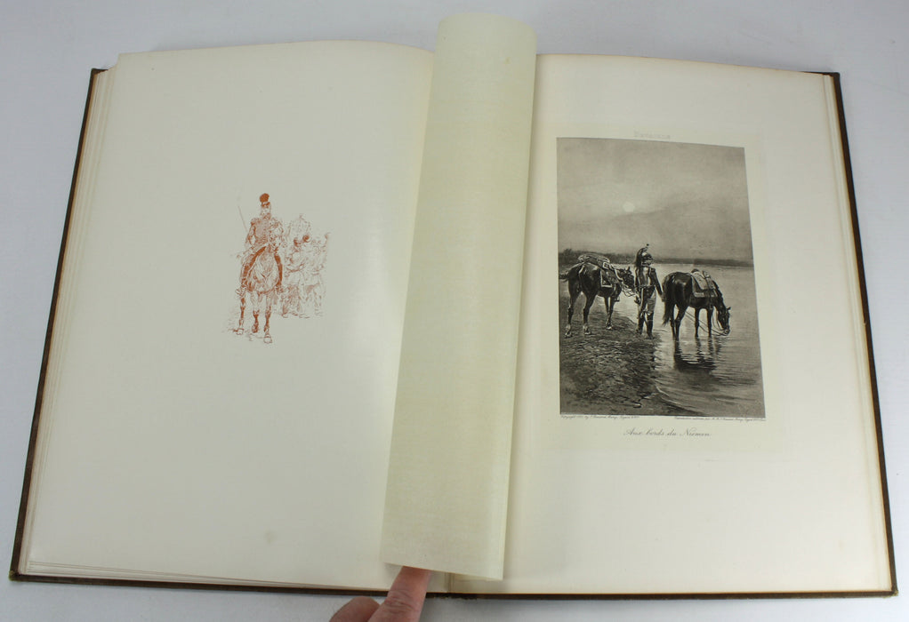 Detaille by Marius Vachon, 2 Volume Set complete, 1898