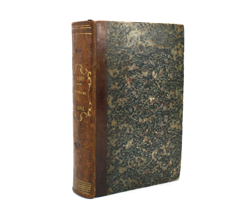 Dictionnaire de la Bible ou Concordance Raisonnee des Saintes Ecritures, Jean-Augustin Bost, 1849
