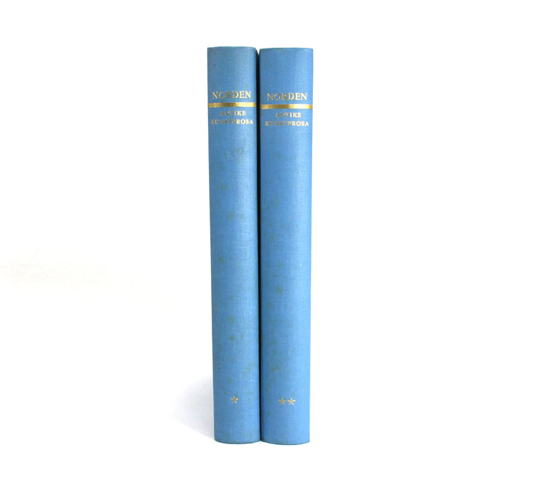 Die Antike Kunstprosa, Eduard Norden, 2 Volumes, 1974