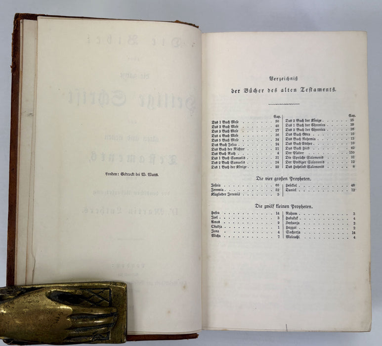 Die Bibel, oder die ganze Heilige Schrift des Alten und Neuen Testaments, nach der deutschen Uebersetzung D. Martin Luthers, 1855