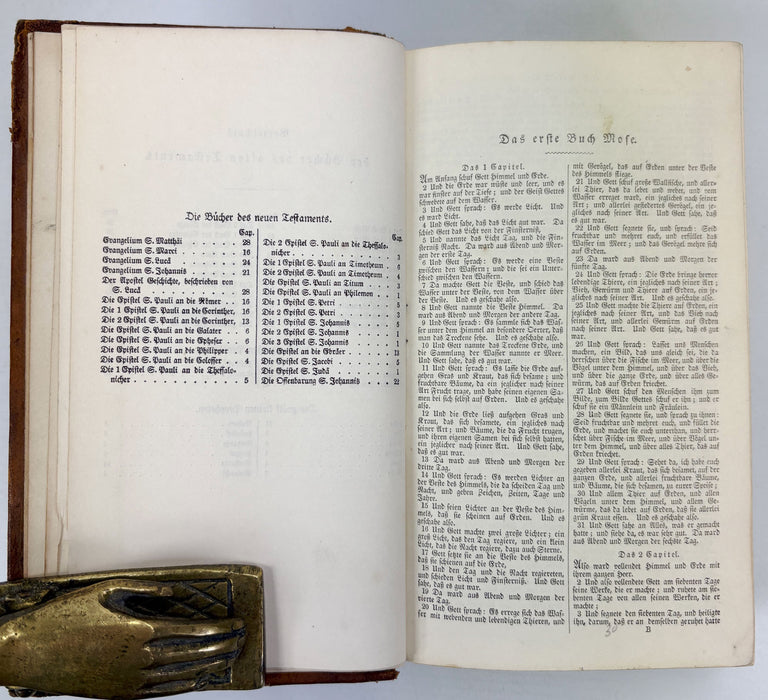 Die Bibel, oder die ganze Heilige Schrift des Alten und Neuen Testaments, nach der deutschen Uebersetzung D. Martin Luthers, 1855