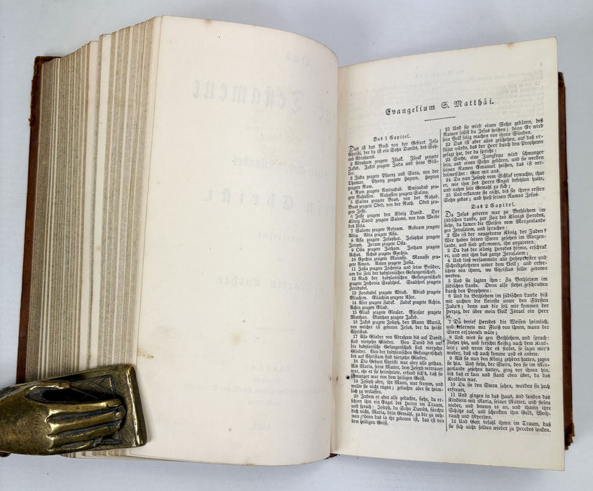 Die Bibel, oder die ganze Heilige Schrift des Alten und Neuen Testaments, nach der deutschen Uebersetzung D. Martin Luthers, 1855