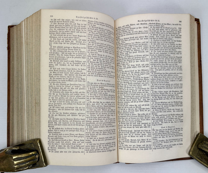 Die Bibel, oder die ganze Heilige Schrift des Alten und Neuen Testaments, nach der deutschen Uebersetzung D. Martin Luthers, 1855