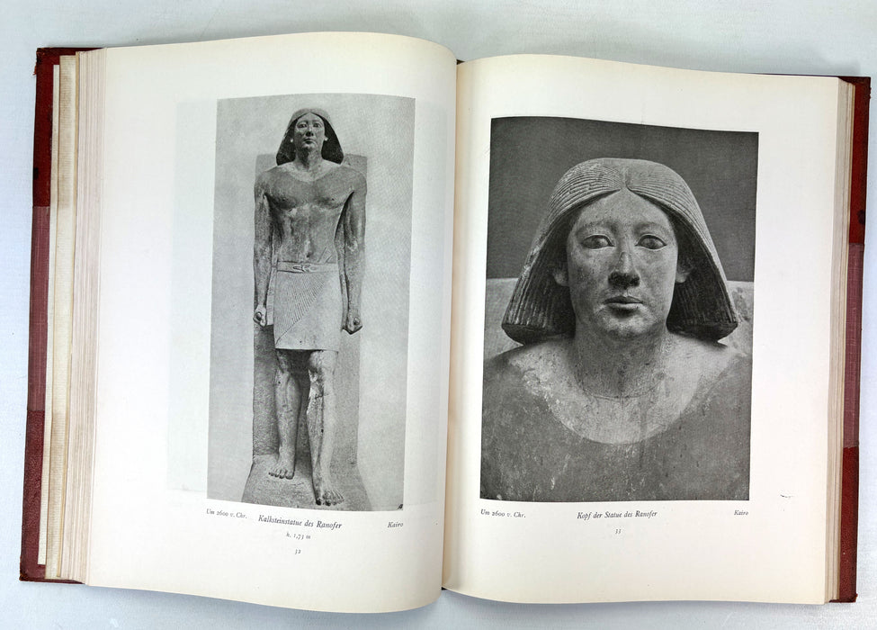 Die Plastik Der Ägypter von Hedwig Fechheimer, Bruno Cassirer, Berlin, 1914 (The Sculpture of the Egyptians)