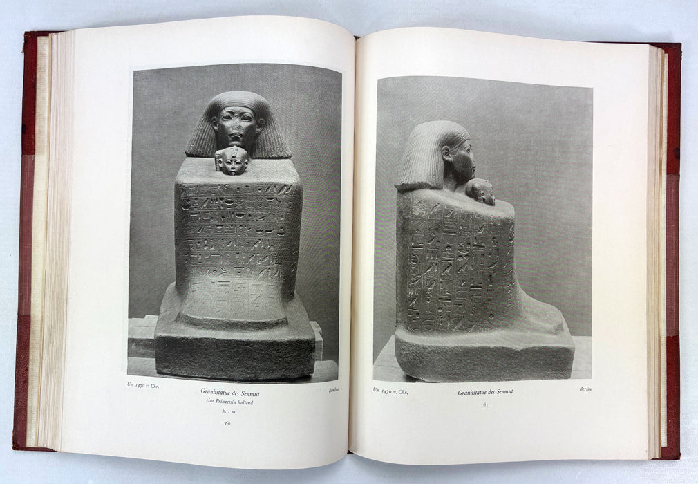 Die Plastik Der Ägypter von Hedwig Fechheimer, Bruno Cassirer, Berlin, 1914 (The Sculpture of the Egyptians)
