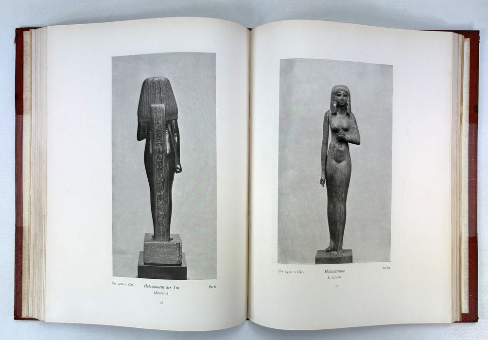 Die Plastik Der Ägypter von Hedwig Fechheimer, Bruno Cassirer, Berlin, 1914 (The Sculpture of the Egyptians)