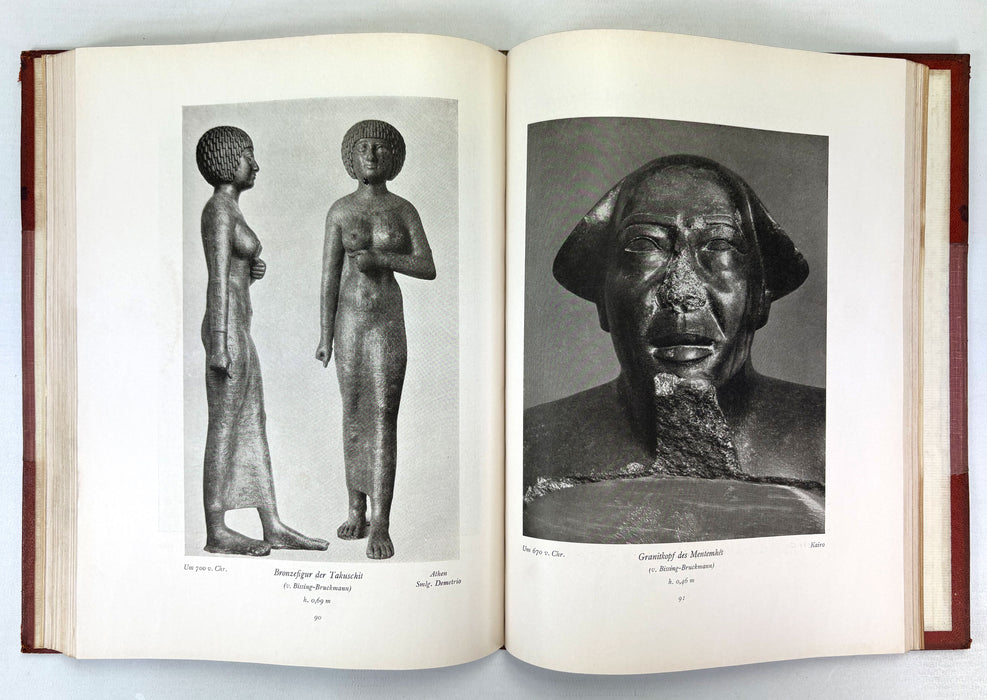 Die Plastik Der Ägypter von Hedwig Fechheimer, Bruno Cassirer, Berlin, 1914 (The Sculpture of the Egyptians)