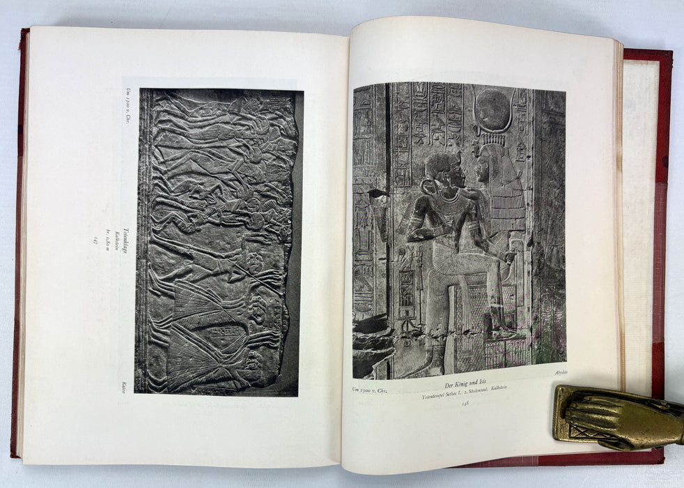 Die Plastik Der Ägypter von Hedwig Fechheimer, Bruno Cassirer, Berlin, 1914 (The Sculpture of the Egyptians)