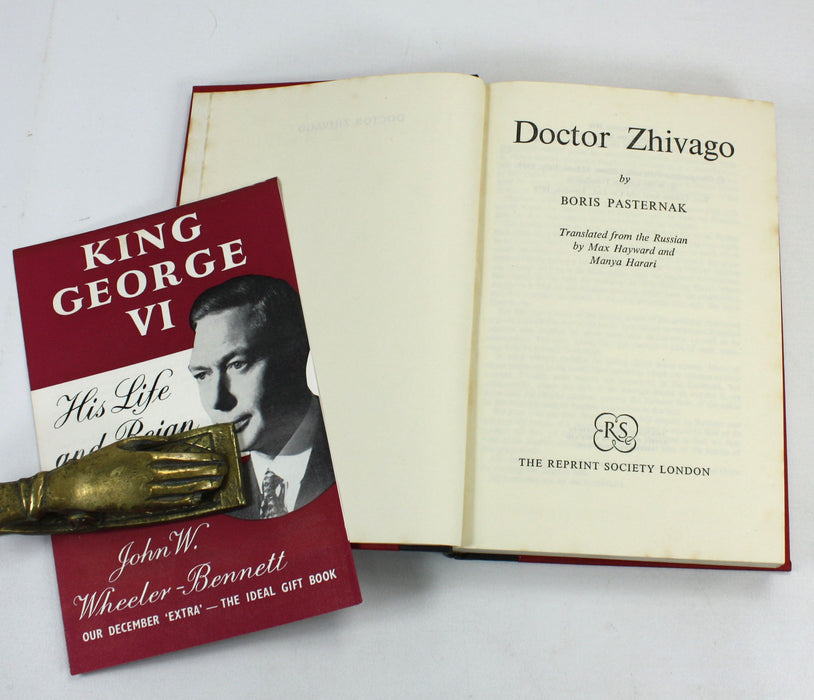 Doctor Zhivago, Boris Pasternak, 1959