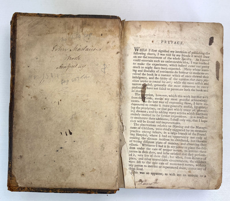Domestic Medicine; or, A Treatise on the Prevention and Cure of Diseases by Regimen and Simple Medicines. By William Buchan. c.1800.