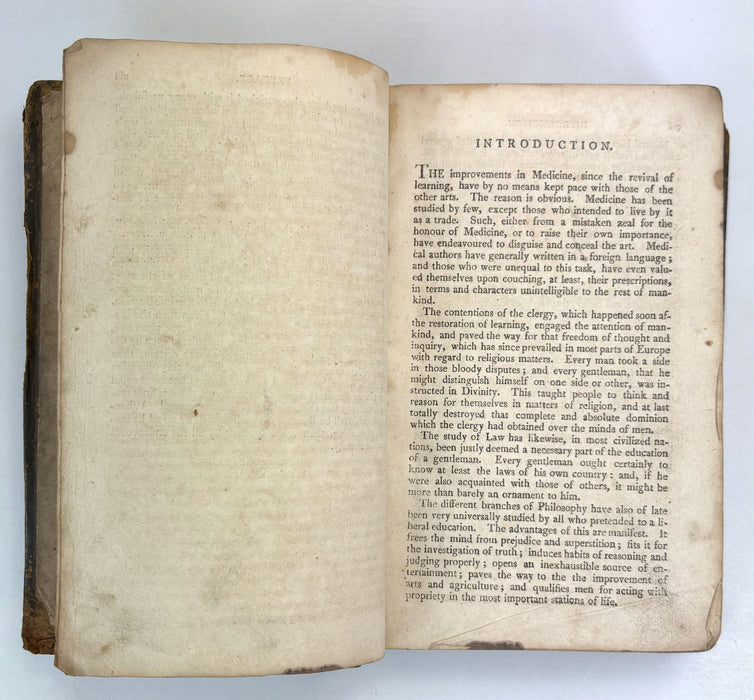 Domestic Medicine; or, A Treatise on the Prevention and Cure of Diseases by Regimen and Simple Medicines. By William Buchan. c.1800.