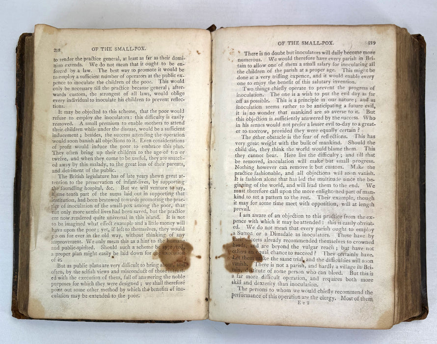 Domestic Medicine; or, A Treatise on the Prevention and Cure of Diseases by Regimen and Simple Medicines. By William Buchan. c.1800.