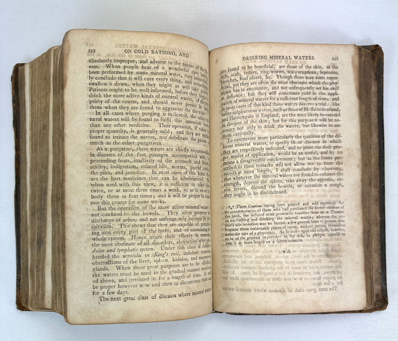 Domestic Medicine; or, A Treatise on the Prevention and Cure of Diseases by Regimen and Simple Medicines. By William Buchan. c.1800.
