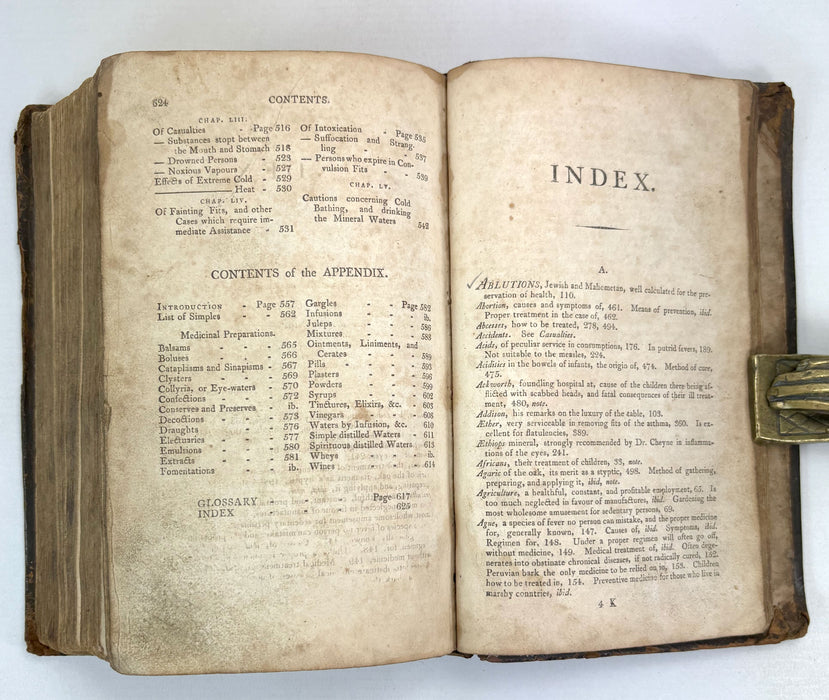 Domestic Medicine; or, A Treatise on the Prevention and Cure of Diseases by Regimen and Simple Medicines. By William Buchan. c.1800.
