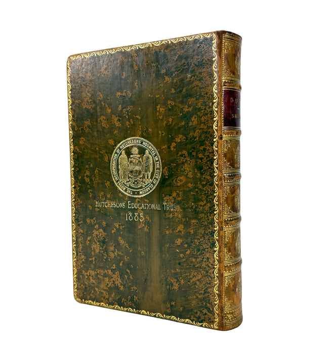 Duty, with Illustrations of Courage, Patience, & Endurance, by Samuel Smiles, John Murray, 1886. Prize binding.