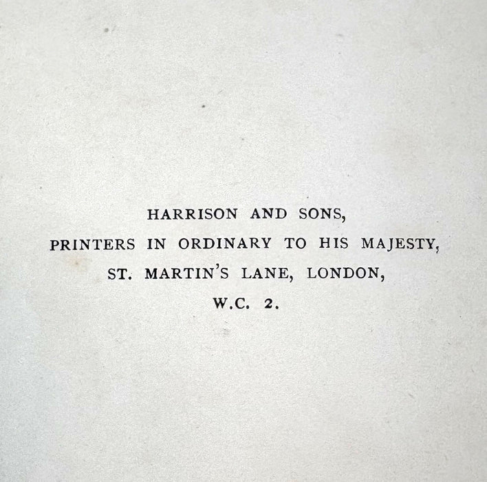 Sir E. A. Wallis Budge. An Egyptian Hieroglyphic Dictionary. Exceptional Harrison & Sons Printer's Working Production Copy, documenting the manufacture of the first edition, 1916-1920.