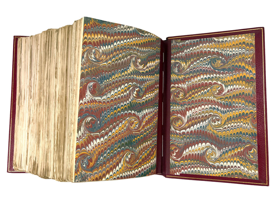 Sir E. A. Wallis Budge. An Egyptian Hieroglyphic Dictionary. Exceptional Harrison & Sons Printer's Working Production Copy, documenting the manufacture of the first edition, 1916-1920.