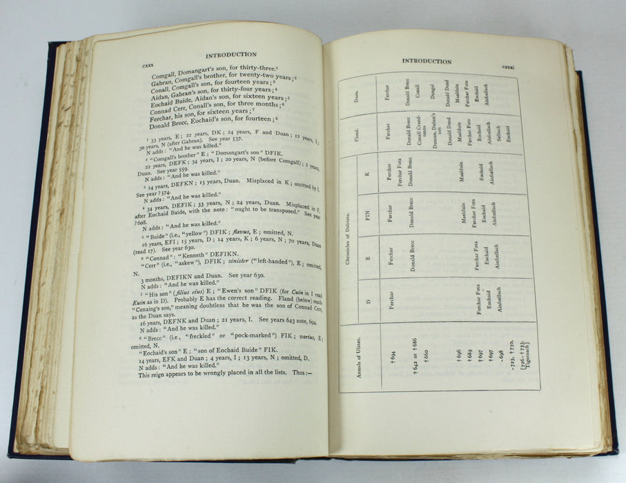 Early Sources of Scottish History A.D. 500 to 1286, Alan Orr Anderson, 1922, No. 1 of only 16 sets, signed by Publisher