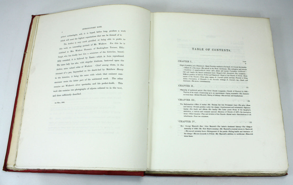 Eastwood; Notes on the Ecclesiastical Antiquities of the Parish, Rev. George Campbell, 1902