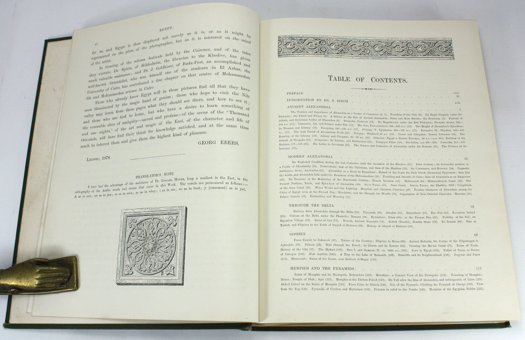Egypt; Descriptive, Historical, and Picturesque, G. Ebers, 1887, 2 Volume Set