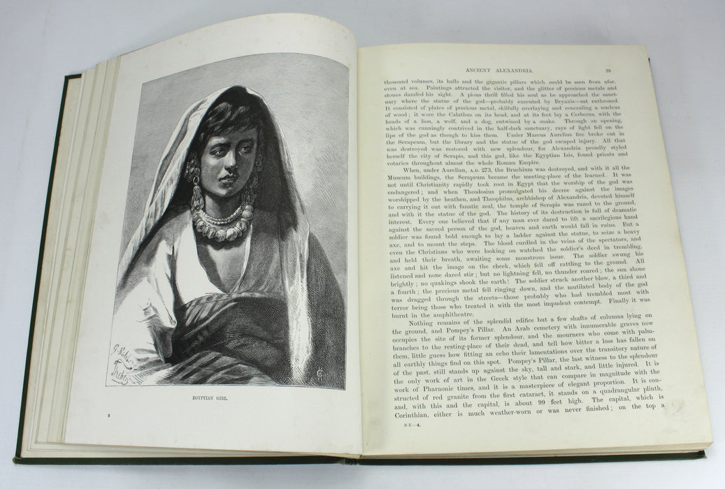Egypt; Descriptive, Historical, and Picturesque, G. Ebers, 1887, 2 Volume Set