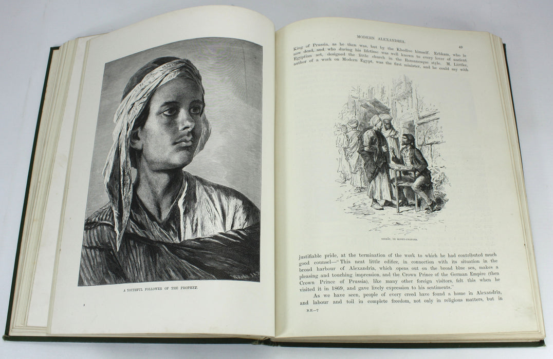 Egypt; Descriptive, Historical, and Picturesque, G. Ebers, 1887, 2 Volume Set