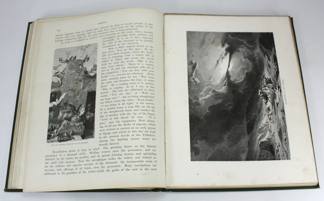 Egypt; Descriptive, Historical, and Picturesque, G. Ebers, 1887, 2 Volume Set