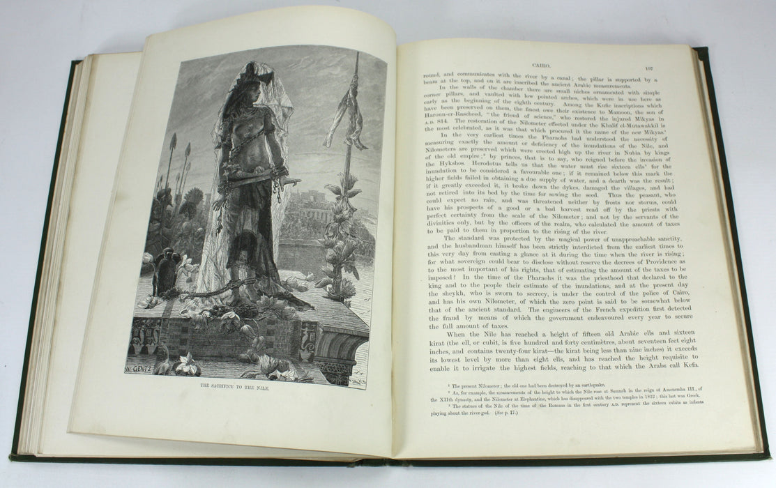 Egypt; Descriptive, Historical, and Picturesque, G. Ebers, 1887, 2 Volume Set