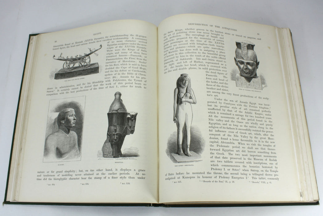 Egypt; Descriptive, Historical, and Picturesque, G. Ebers, 1887, 2 Volume Set