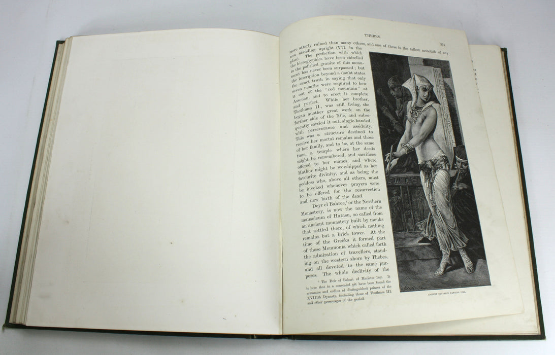 Egypt; Descriptive, Historical, and Picturesque, G. Ebers, 1887, 2 Volume Set