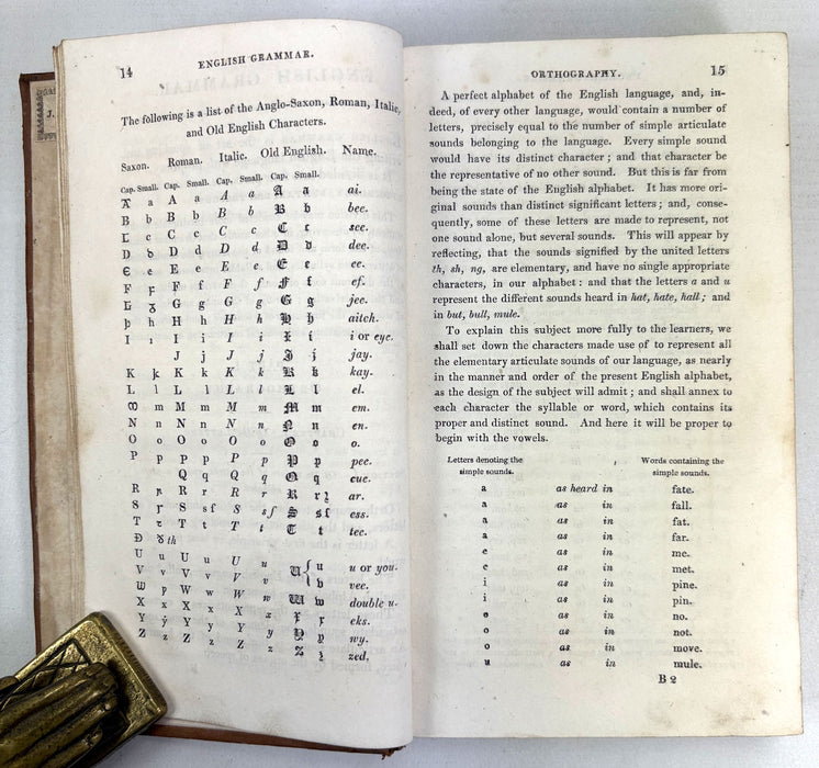 English Grammar Adapted to the Different Classes of Learners, Lindley Murray, 1829