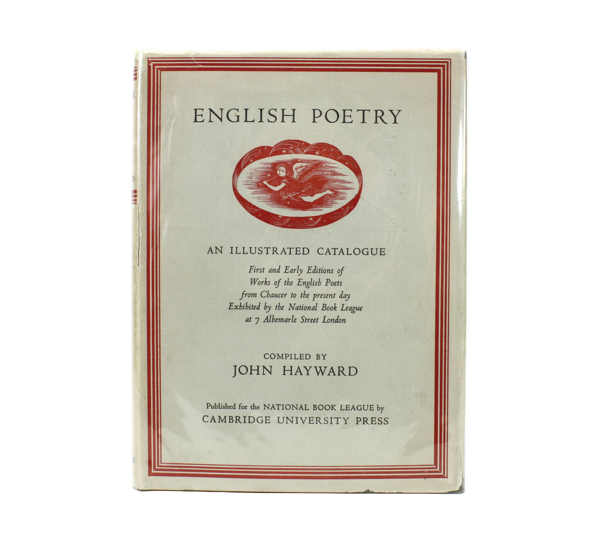 English Poetry; An Illustrated Catalogue of First and Early Editions E